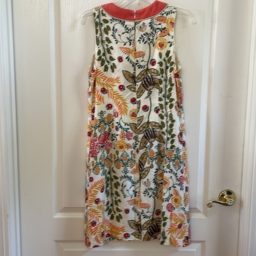 J. McLaughlin Sleeveless Floral Dress. size 4 - Picture 3 of 4